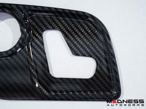 Maserati Quattroporte Interior Trim - Carbon Fiber - Seat Adjuster Switch Cover Trim Set - Feroce Carbon Maserati Quattroporte Interior Trim - Carbon Fiber - Seat Adjuster Switch Cover Trim Set - Feroce Carbon